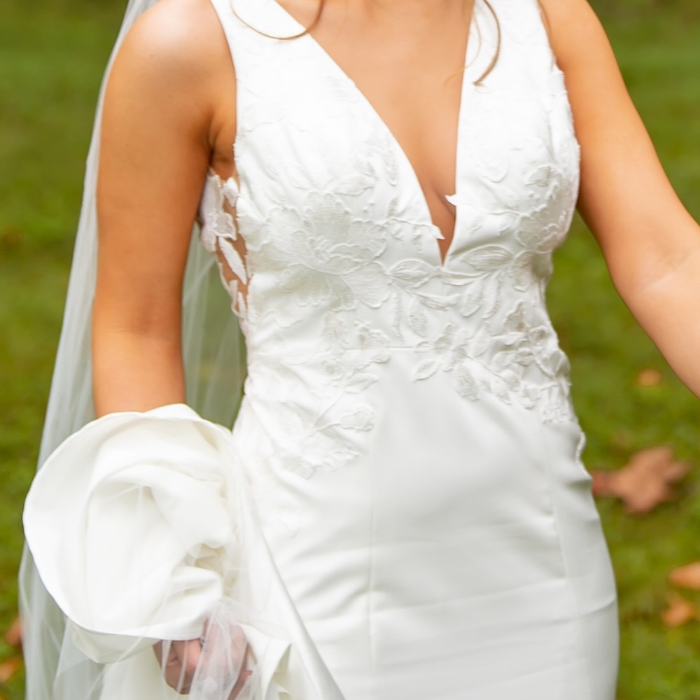 Jenny Yoo Langdon Wedding Dress w/ Bustle